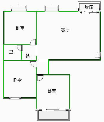 頤和園精裝修拎包即住